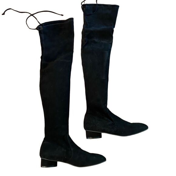 Stuart Weitzman Quebecland Boot in Black Suede - Picture 9 of 9